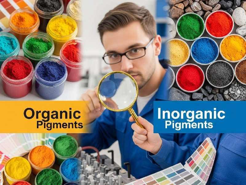 کاربرد رنگدانه‌های آلی و معدنی - کاربرد رنگدانه ها در صنعت رنگ