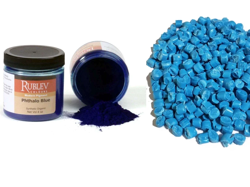 رنگدانه‌های نیلرنگ (Blue Pigments)