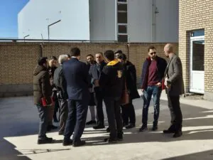 زيارة رئيس المقر الخاص لتطوير تقنية النانو لشركة نيلگون رنگدانه زيارة رئيس المقر الخاص لتطوير تقنية النانو لشركة نيلگون رنگدانه